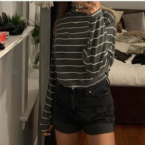 Garage Crop top turtle neck